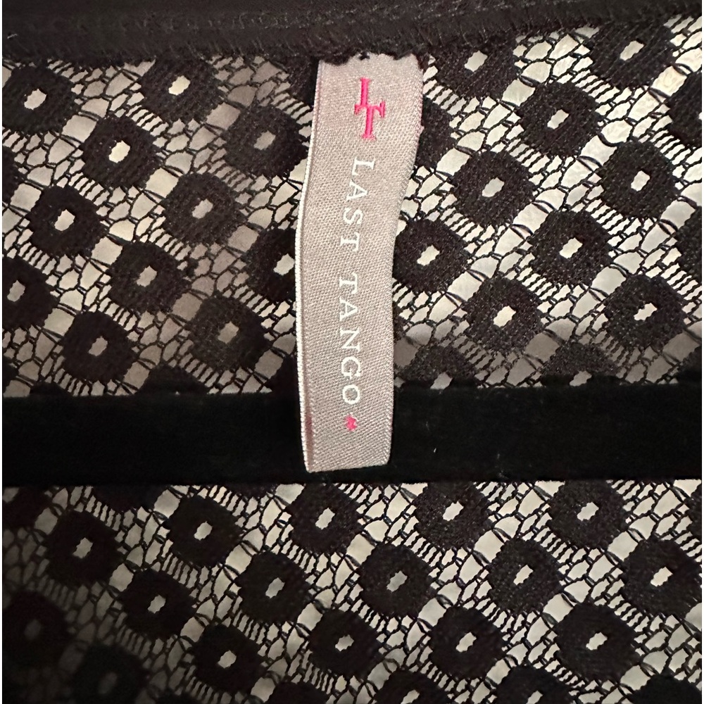 Last tango size L black blouse
